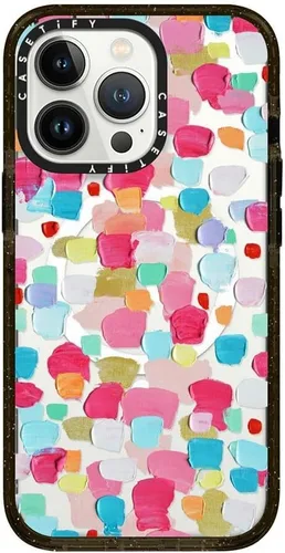 Miniatura 52 de CASETiFY Impact - Funda para iPhone 13 [protección contra caídas de 6.6 pies/compatible con Magsafe] Black Kingsnake, color negro transparente