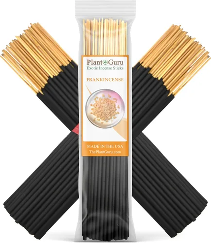 Varillas de incienso exóticas de incienso de 7 pulgadas, 1 paquete a granel de 85 a 100 varillas, aroma natural de 7 pulgadas de larga duración que
