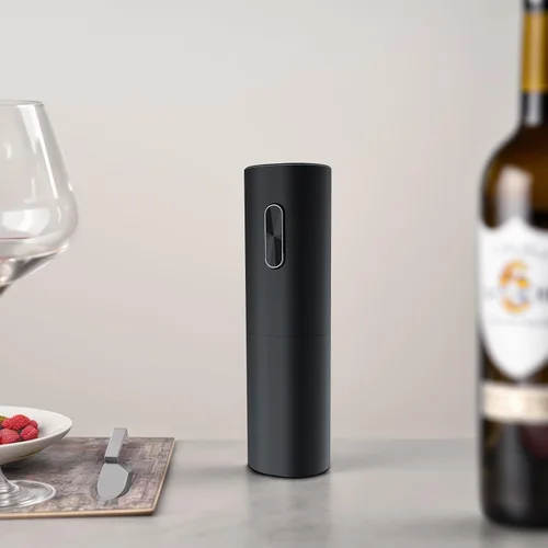 Miniatura 4 de Abrebotellas de vino, kit de abridor de botellas de vino con cortador de aluminio, funciona con pilas, adecuado para viajes, reuniones, fiestas