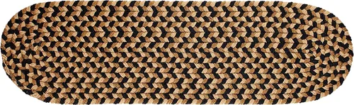 Miniatura 15 de Rhody Rug Mayflower MF23 Verdant/Spruce - Alfombra trenzada ovalada de 4 x 6 pies, decoración del hogar, tapete de piso o alfombra de dormitorio