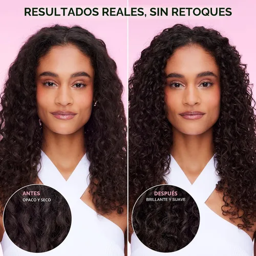 Miniatura 7 de L'Oréal Paris Champú sin sulfato con brillo y ácido glicólico EverPure, cuidado del cabello para brillo duradero y suavidad para cabello opaco