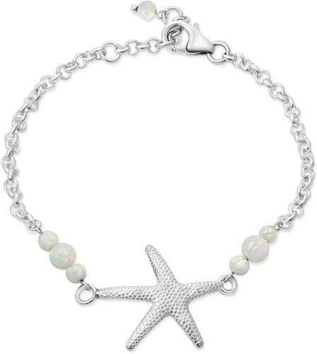 Miniatura 10 de Pulseras de plata de ley 925 con piedras preciosas para mujer, pulsera de piedra natal, pulseras minimalistas para mujer, pulsera de plata de ley