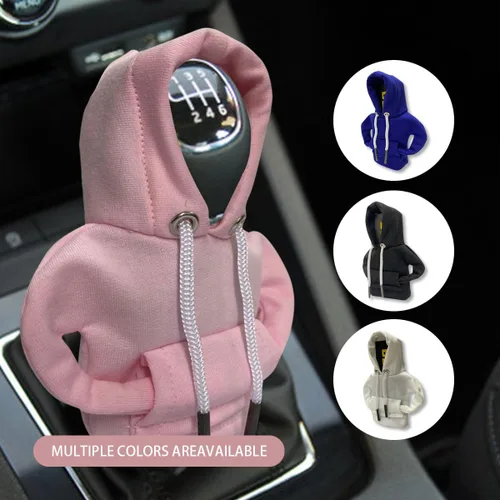 Miniatura 7 de Capucha de Cambio de Marchas para Coche, Funda de Pomo de Cambio a la Moda, Mini Capucha para Cambio Automático, Adornos Interesantes