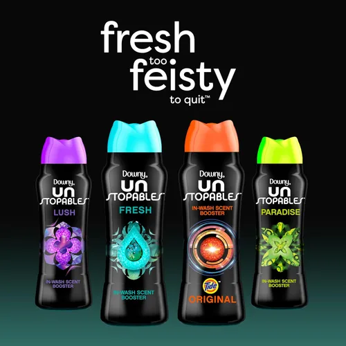 Miniatura 3 de Downy Unstopables - Perlas potenciadoras de aroma para lavar la ropa, Tide Original, 13.4 onzas