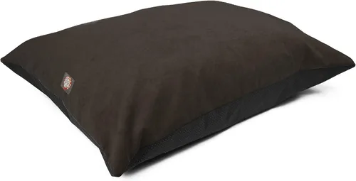 Miniatura 11 de Majestic Pet Cama rectangular para perros tamaño mediano, lavable, cama antideslizante y cómoda para mascotas, cama para jaula para perros, almohada
