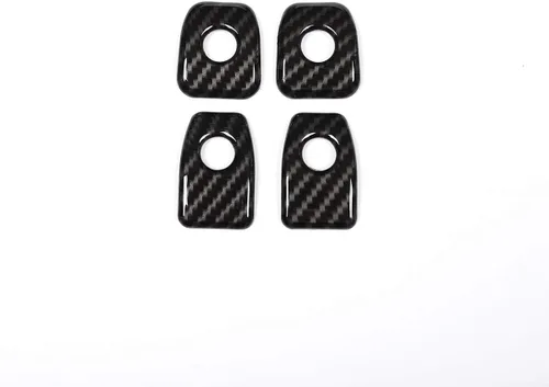 Miniatura 6 de YIWANG Adhesivo de fibra de carbono para puerta de coche, 4 unidades, para BMW X5 F15 2014 2015 2016 2017 2018, para BMW X6 F16 2015 2016 2017 2018