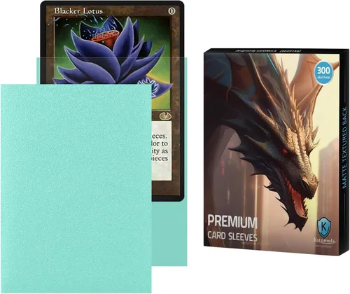 Miniatura 7 de 1000 unidades de fundas para cartas MTG, fundas transparentes delanteras con parte trasera texturizada, protectores de mazo de cartas