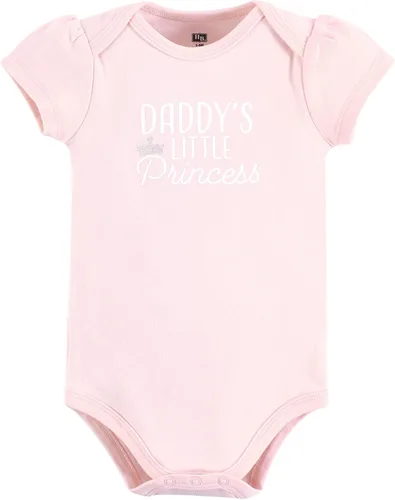 Miniatura 450 de Hudson Baby baby-girls Cotton Bodysuits 3-pack