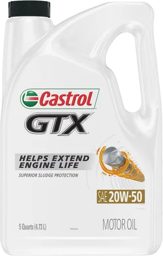 Miniatura 2 de Castrol Aceite de motor GTX 20W-50, 5 cuartos de galón, paquete de 2