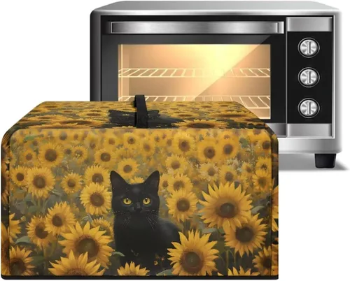 Miniatura 28 de Cubierta de horno de microondas de convección para encimera, tostadora, horno, protector de electrodomésticos para decoración de cocina del hogar