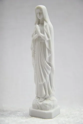 Miniatura 4 de Vittoria Collection Estatua italiana de Nuestra Señora de Lourdes Virgen María Bendita Madre Estatua de Regalo Italiano Hecho en Italia 6 pulgadas