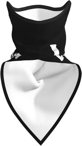 Miniatura 9 de TUNLEY Lainey Singer Wilson Face Shield Mesh Breathable Face Shield Neck Protector Triangular Face Mask UV Protection Sports Riding Unisex Black