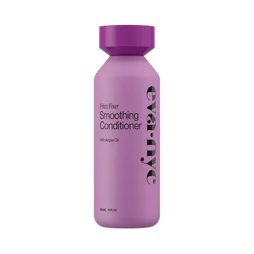 Eva NYC - Acondicionador antiencrespamiento con aceite de argán + aceite de semilla de girasol, cabello suave, brillante + nutrido, para tipos de