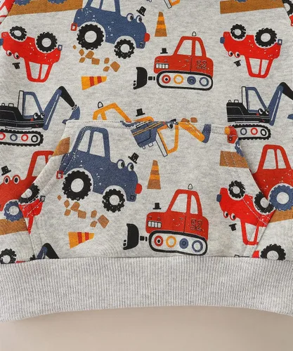 Miniatura 13 de Sudadera con capucha de forro polar de algodón para niños pequeños 2-7T