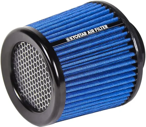 Miniatura 36 de KYOSTAR Filtro de aire universal de alto flujo de 3" (76 mm), entrada de aire frío de cono reutilizable, alto rendimiento, lavable, kit de aire seco