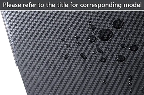 Miniatura 3 de 2 Pack Back Protector Film, compatible with FUJITSU CELSIUS H910 17.3" Black Carbon TPU Guard Cover （ Not Tempered Glass/Not Front Screen Protectors