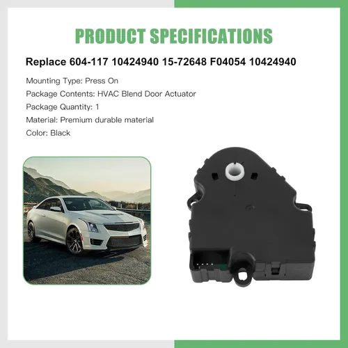 Miniatura 2 de SCITOO Actuador de puerta de mezcla de calentador HVAC para Buick para Rendezvous 2002-2007, para Chevy para Venture 2001-2005, para Oldsmobile