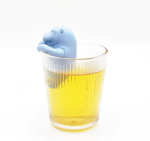 Miniatura 4 de 1 infusor creativo de té de animales, lindo té de hojas sueltas más pronunciado, reutilizable, fácil de llevar, prepara una taza de buen té en Un