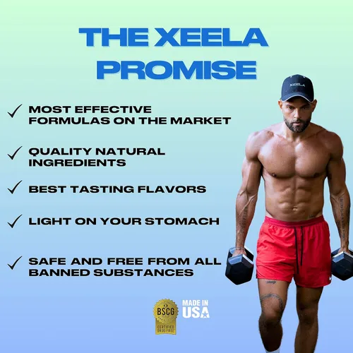 Miniatura 7 de XEELA Proteína vegana en polvo a base de plantas, probada independientemente, 0.88 onzas de alto contenido en proteínas, proteína de guisante