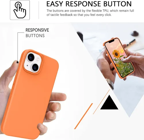 Miniatura 219 de GUAGUA Funda compatible con iPhone 17 Pro Max de 6.9 pulgadas, silicona líquida, goma de gel suave, delgada, forro de microfibra delgada