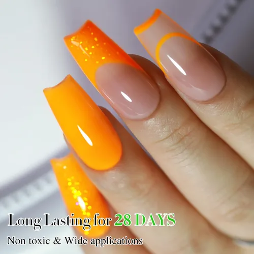 Miniatura 7 de Double Rhythm - Juego de esmaltes de uñas de gel de 6 colores Baby Light Pastel Milky, kit de iniciación para arte, bricolaje, salón, hogar