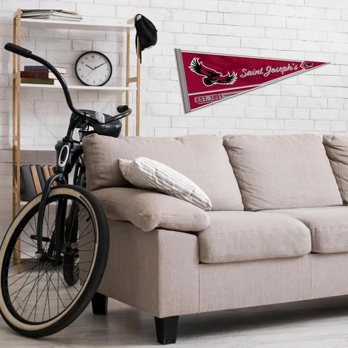 Miniatura 3 de Rico Industries NCAA Banderín Clásico de Fieltro para Decoración de Pared de 12" x 30" - Ideal para Decoración del Hogar/Dormitorio/Cueva de Hombre