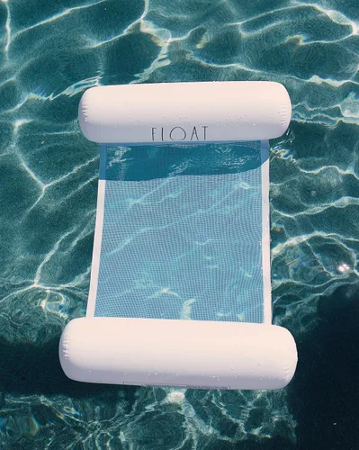 Miniatura 2 de Rae Dunn x CocoNut Float - Flotador de hamaca para niños, tamaño infantil, inflable, flotador de silla de montar y silla de descanso, versátil