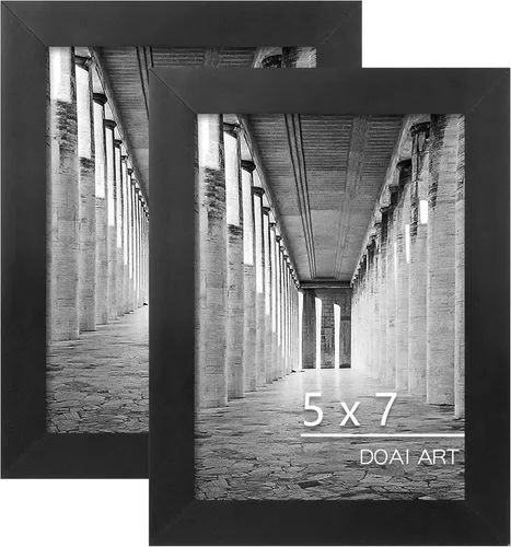 Miniatura 75 de DOAI ART Marco de póster de 16 x 20 pulgadas, paquete de 2 marcos de fotos de roble y veta de madera de 16 x 20 pulgadas para montaje en pared