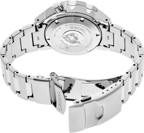Miniatura 3 de Seiko SRPG57 Seiko Prospex - Reloj para hombre, color negro, 1.669in, acero inoxidable, Azul, tono plateado, Casual, buceador, deporte de lujo