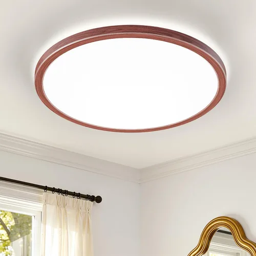 Miniatura 9 de BLNAN Lámpara de techo LED regulable con control remoto, 12 pulgadas, 3000 K-6500 K, color de luz ajustable, moderna lámpara de techo ultrafina