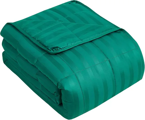 Miniatura 17 de yescool - Manta con peso, 7 libras, fresca, transpirable, con cuentas de cristal prémium, lavable a máquina, para dormir, 60-90 libras, 41 x 60 Gris