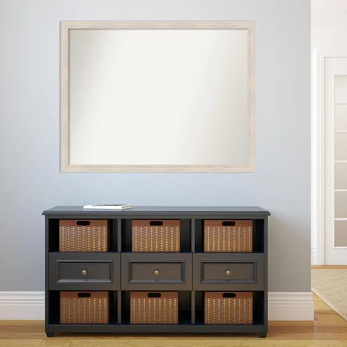 Miniatura 449 de Amanti Art Espejo personalizado, espejo estrecho de baño de oro blanco, espejo de pared o espejo de tocador de baño sobre el fregadero
