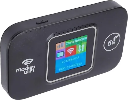 Miniatura 4 de VBESTLIFE Enrutador WiFi móvil 4G LTE con ranura para tarjeta SIM, dispositivo de punto de acceso portátil de viaje de 300 Mbps, módem de Internet