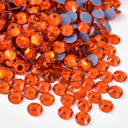 Miniatura 22 de 2880 diamantes de imitación termoadhesivos de imitación de cristal con parte trasera plana para manualidades, manualidades, ropa, zapatos