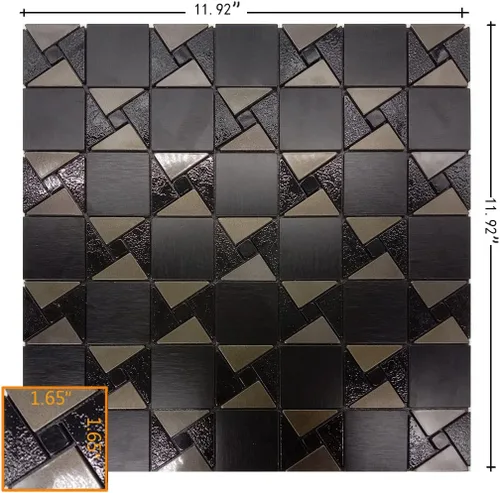 Miniatura 2 de Azulejo autoadhesivo contra salpicaduras de 10 hojas para cocina, azulejos autoadhesivos, pegar en tocadores de baño, chimenea, mesa de lavandería
