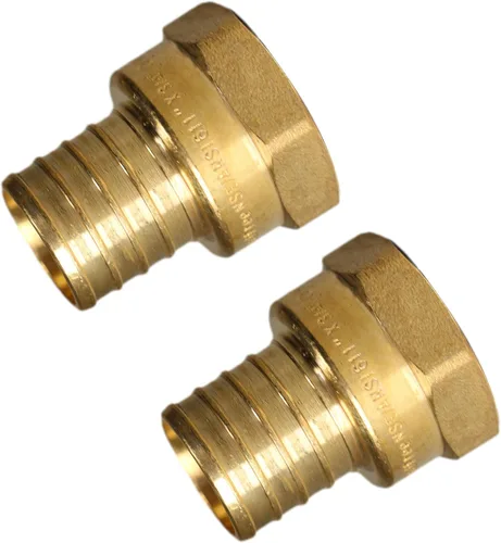 Miniatura 49 de XFITTING 1 pulgada Pex x 1 pulgada Adaptador Femenino NPT, 23-4-3=2X, 2 Piezas