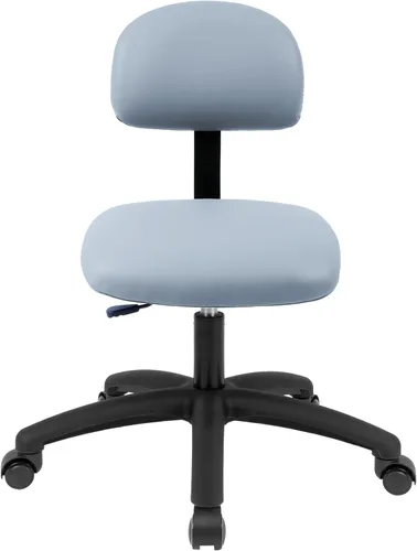 Miniatura 37 de Serie FSS Silla de asiento cuadrado de altura baja (43.2 cm - 55.9 cm) de asiento. Vinilo de tela - para oficina, garaje, escritorio, taller