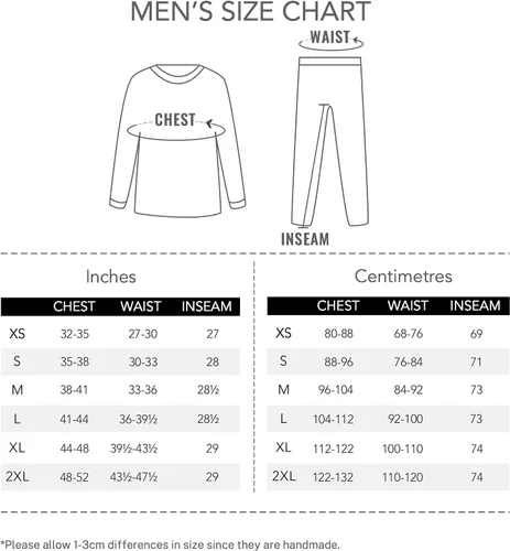 Miniatura 7 de LAPASA Men's Ultra Heavyweight Thermal Underwear Set Extreme Cold Weather Base Layer Top Bottom Fleece Lined Long Johns M63