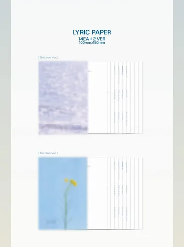 Miniatura 6 de DREAMUS BTOB - Be Together [Be Love ver.] (3er álbum) Álbum+Beneficios limitados de pre-orden+CulturaRegalo coreano