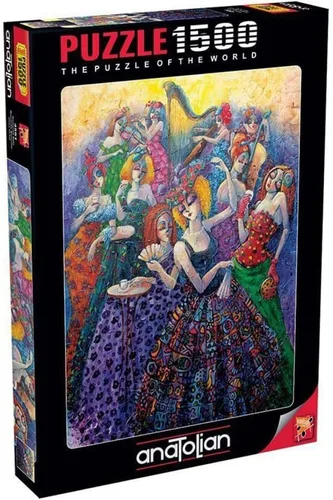 Miniatura 5 de Anatolian Puzzle - Flower Power, Rompecabezas de 1500 piezas, #4549