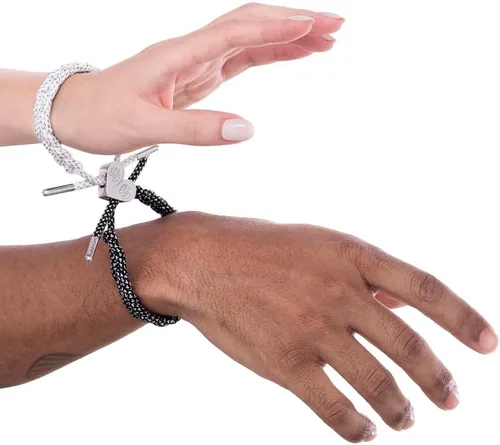 Miniatura 2 de Rastaclat Pulseras ajustables originales trenzadas a mano I Love U y parejas para hombres de todas las edades Mujeres Poliéster
