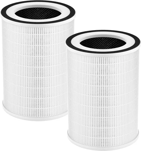 Paquete de 2 filtros HEPA KILO compatibles con Afloia KILO, KILOPLUS, KILOPRO, MIRO, MIRO PRO y MORENTO MR-Kilo, purificador de aire Kalo, Blanco (2