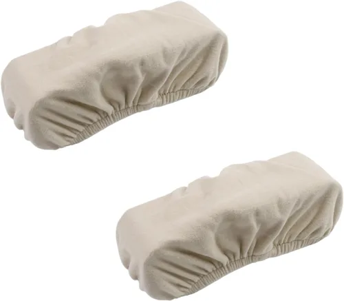 Miniatura 9 de Fundas para reposabrazos de silla de oficina, fundas para sofá reclinable (marrón)