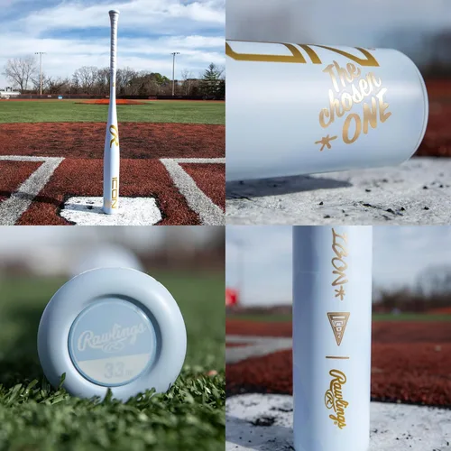 Miniatura 4 de Rawlings 2026 ICON The Chosen One Bate de béisbol BBCOR -3 Drop Barril de 2 5/8 pulgadas 1 pieza Compuesto
