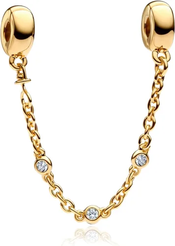 Miniatura 120 de Dijes de plata de ley 925 con diseño de oso dorado para mujer, pulseras y collares, regalos para familiares y amigos, 3 piezas/paquete
