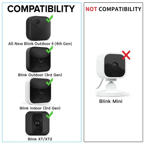 Miniatura 2 de Paquete de 2 cables de alimentación de 16.4 pies con adaptador para Blink Outdoor 4 (4.ª generación), Blink exteriores/interiores (3ª generación)