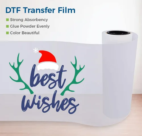 Miniatura 7 de US Stock CALCA - Rollo de película de transferencia DTF de 47.2 pulgadas x 328 pies, papel de transferencia de calor para sublimación DTF