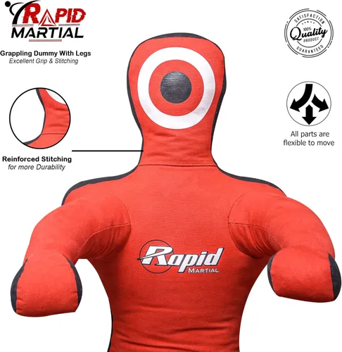 Miniatura 5 de Maniquíes de lucha maniquí de lucha - Jiu Jitsu brasileño, artes marciales mixtas, BJJ, MMA, boxeo, entrenamiento de karate de judo - sin relleno