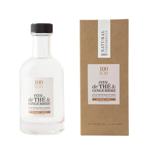 Miniatura 8 de 100BON Eau De The & Gingembre - Aroma de té y jengibre para mujeres y hombres, fragancia orgánica energizante, notas dulces, cítricas y picantes