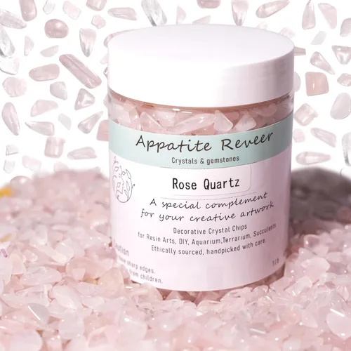 Miniatura 23 de Chips de cristal de amatista pulidas a granel, piedras trituradas pulidas para acuario, rocas de grava con pulseras de cuarzo rosa, pecera Cristal